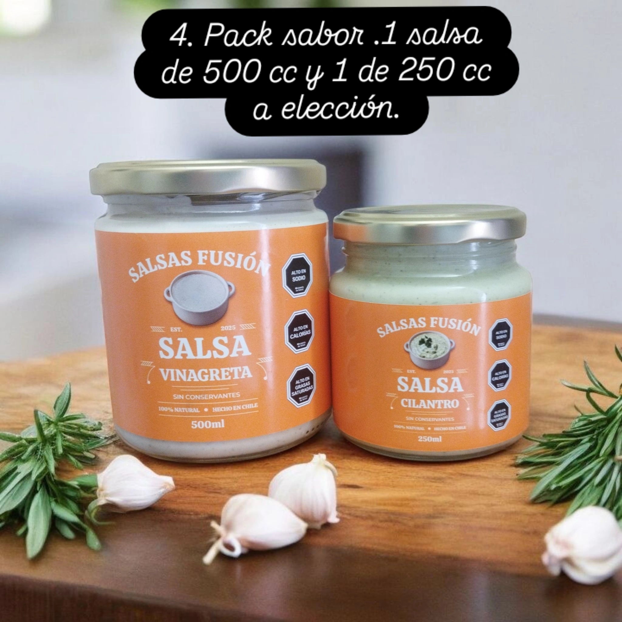Pack Sabor. 500cc + 250cc a Elección - Ahorra 10%