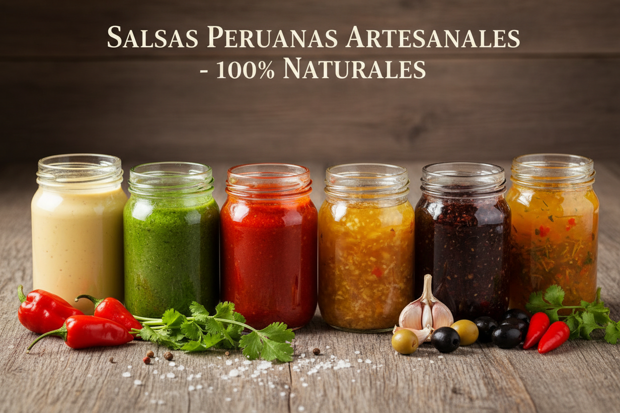 Salsas Peruanas Artesanales